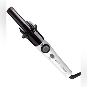 KISS AutoWave Hair Curler - Black and White